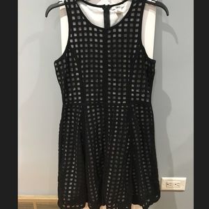 Black and white dress